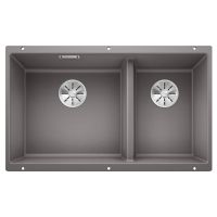BLANCO Мойка под столешницу для кухни SUBLINE 430/270-U без крыла алюметаллик (523153)